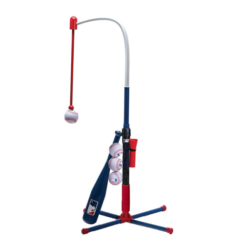 Franklin Sports Grow-with-Me Kids Baseball Batting Tee + Stand Set for Youth + Toddlers - Youth Baseball, Softball + Teeball Hitting Tee Set for Boys + Girls