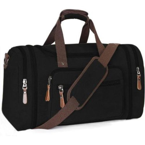 Generic Duffle Bag Canvas Large Outdoor Shoulder Bag Overnight Handbag Travel Tote Luggage Weekender Bag