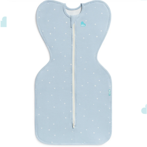 Swaddle Up™ 1.0 TOG Cotton Powder Blue Twinkle