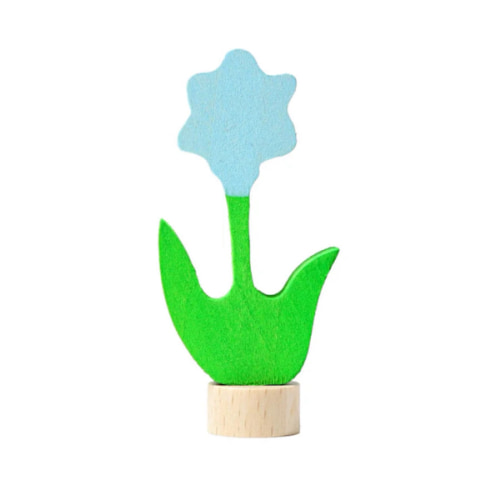 Birthday Ring Decoration- Blue Flower