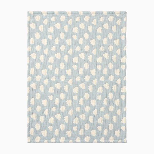 Reversible Gauze Cloud Baby Blanket