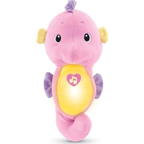 Fisher-Price Soothe & Glow Seahorse, Pink