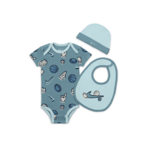 Nike Everyone From Day One Baby (0-9M) 3-Piece Bodysuit Set. Nike.com