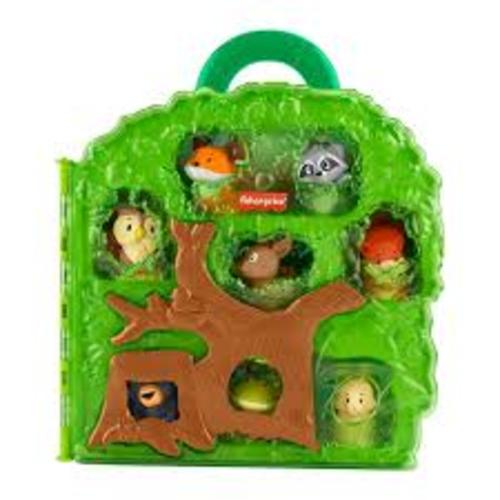 Free Shipping! Little People Forest Animals Carry Case Set ...