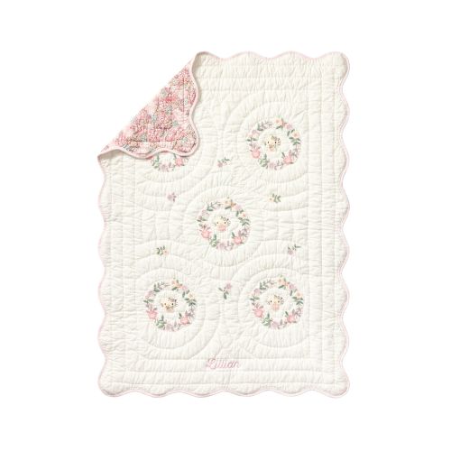 Hello Kitty® Heritage Baby Quilt | Pottery Barn Kids