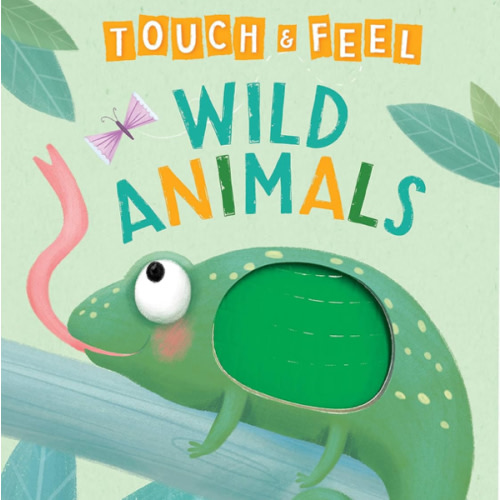 Wild Animals: A Touch and Feel Book - Children's Board Book - Educational