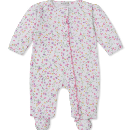 Autumn Blossoms Zip Footie (6-9M)