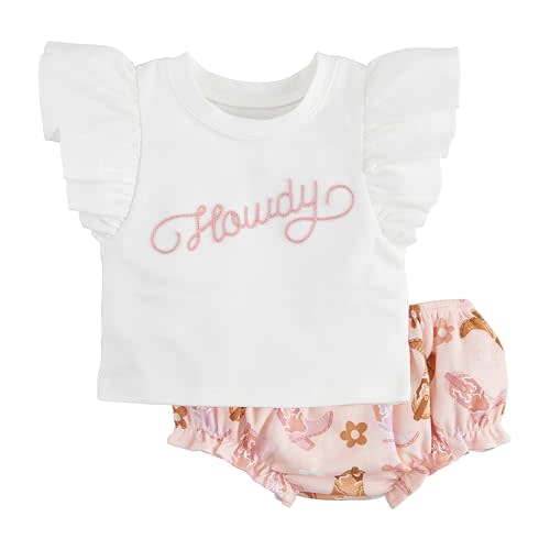 Mud Pie baby-boys Children's Howdy Knit Pinafore Set
