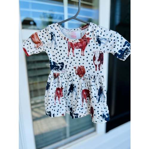 Moo Cow Twirl Bodysuit