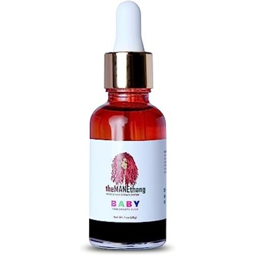Baby Hair Growth Oil - Organic Newborn Oil with Coconut, Olive, Castor, and Tea Tree Oils