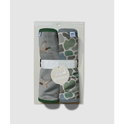 Mallard Camo Bamboo Burp Cloth Set