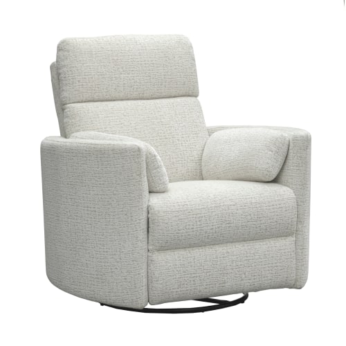 Brixy | Radius PLUS | Power Swivel Glider Recliner w/ Power Head Tilt *Exclusive Best Seller* - Richmond Cream Radius Plus