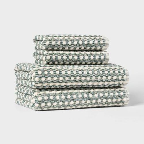 4pc Value Bathroom Towel Bundle Set (2 Bath + 2 Hand) - Threshold™