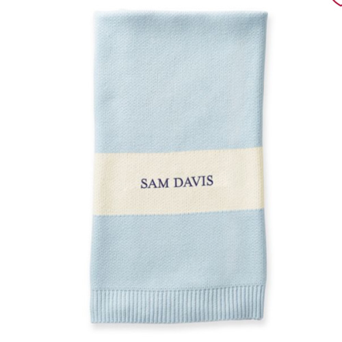 Cotton Cashmere Blend Stroller Blanket