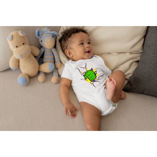 Hulk Fist Cute Adorable Baby Boy Onesie® - Great Gifts for Baby