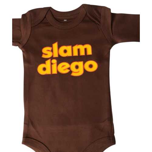 Slam Diego Brown Bodysuit