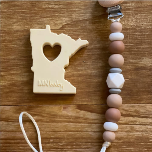 Minnesota Neutrals Teether Set | MN baby LLC