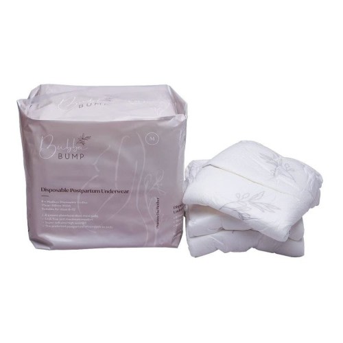 Bubba Bump Disposable Postpartum Underwear M 8 Pack