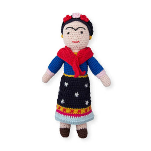 Artist Crochet Doll - Frida Kahlo