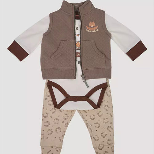 Wrangler Baby Sherpa Vest Set | SALE | Wrangler®
