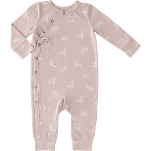 The Littles Stretch Organic Cotton Romper, 3-6M