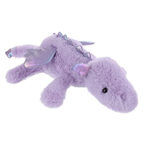 Apricot Lamb Toys Plush Purple Lying Dragon Dinosaur Stuffed Animal 15''