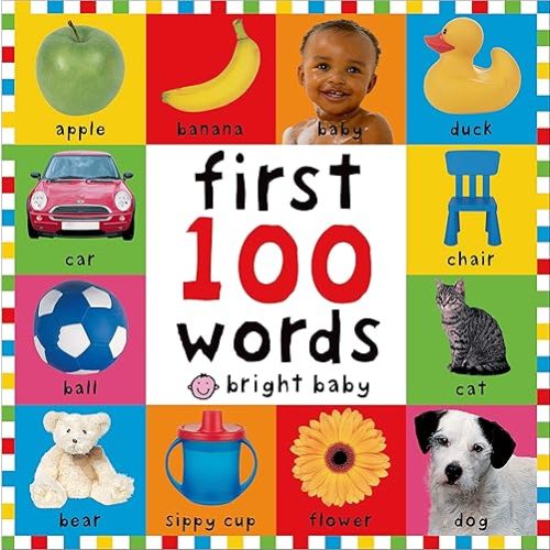 First 100 Words (Bright Baby) Board book – Illustrated, August 1, 2005