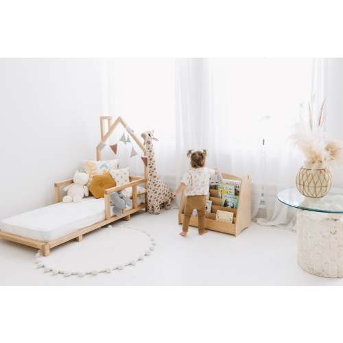 Large Wooden Montessori Bookcase – Woodandroom