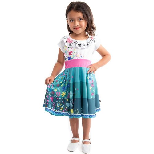 Little Adventures Miracle Princess Twirl Dress - Machine Washable Girls Child Pretend Play and Party Outfit with No Glitter