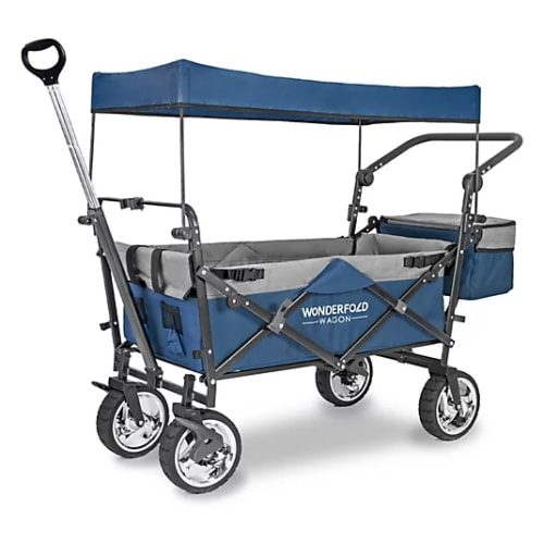 S4 Push/Pull Outdoor Folding Wagon with Canopy