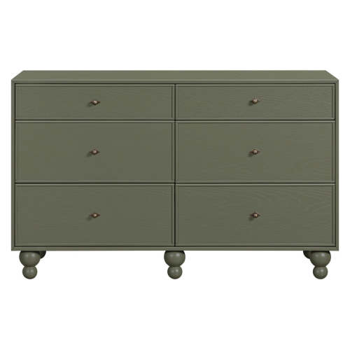 Astre 6-Drawer Wide Assembled Dresser (54") by Nate Berkus - Archival Elm by Nate Berkus