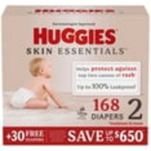 Huggies Skin Essentials Baby Diapers, Sizes 1-6 - Samsclub.com