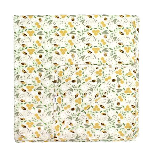 Happy Honey Bees Luxury Bamboo Blanket – Emerson and Friends