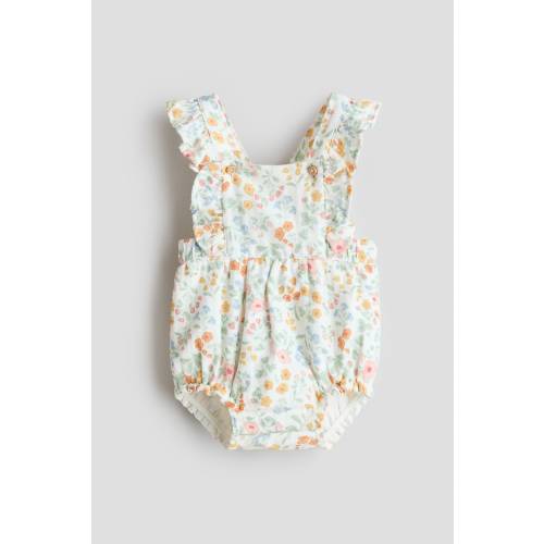 COTTON OVERALL SHORTS