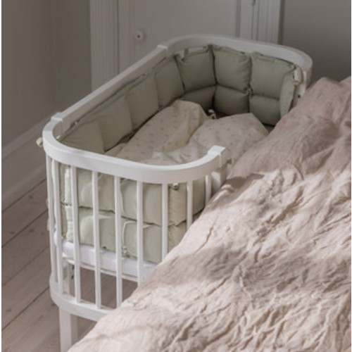 Bedside Crib - Sebra Sleep - Classic White