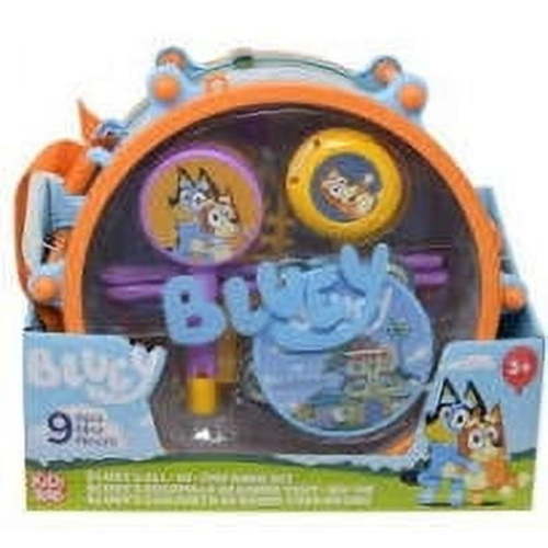 Kidz Toyz Bluey's Boy's & Girl's all in one Band Set, Blue, 9"