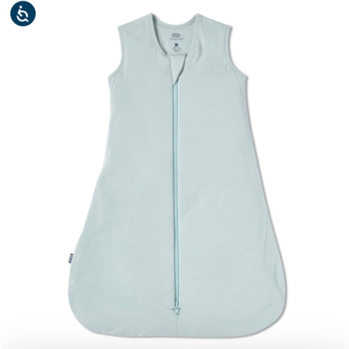 HALO - 1.5 TOG supersoft bamboo wearable blanket, double zipper sleeping bag with weighted feel - green