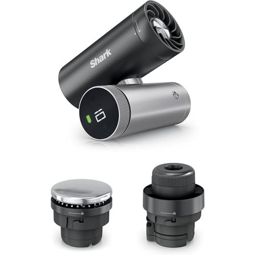 NEW Shark ChillPill — The Only 3-In-1 Personal Cooling System with InstaChill Cooling Plate, Dry-Touch Mist, and Powerful Fan, Handheld, Wearable, Rechargeable Battery, 10 Speeds, Carbon, FA022