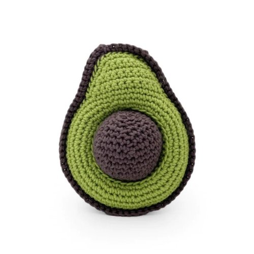 Myum Organic Cotton - Avocado Rattle