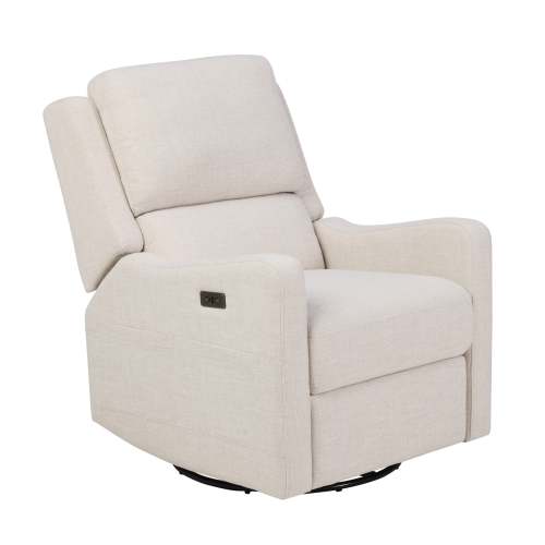 Henry Plus Massage & Heat Nursing Chair in Eggshell | iL Tutto