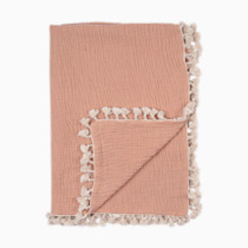 Crane Baby 6 Layer Muslin Blanket - Copper
