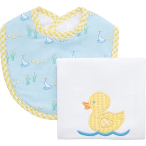 Playful Pals Basic Bib & Burp Boxed Set