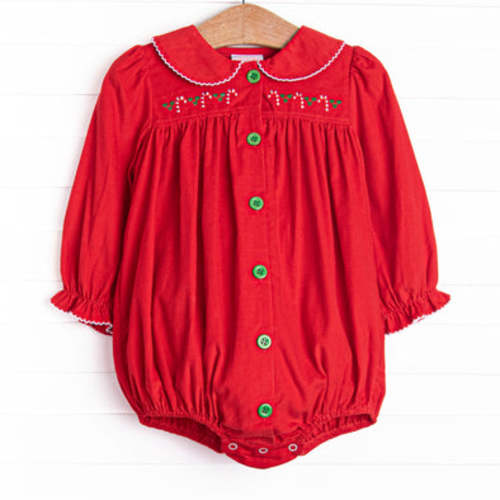 Christmas Candy Land Embroidered Bubble, Red – Stitchy Fish