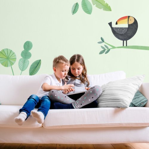 Modern Jungle Toucan Kit • Peel-and-Stick Wall Decals