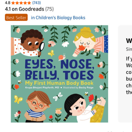 Eyes, Nose, Belly, Toes: My First Human Body Book