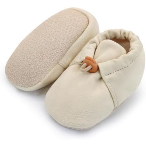 Baby Booties Boys Cozy First Walking Shoes Toddler Warm Crib Shoes Newborn Girls Soft Sole Boots