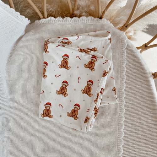 Bamboo Swaddle - Theodore Bear - PRE ORDER DISPATCH OCTOBER