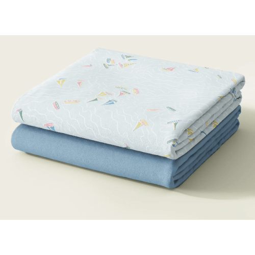 Nestig Sail Away Mini Crib Sheets