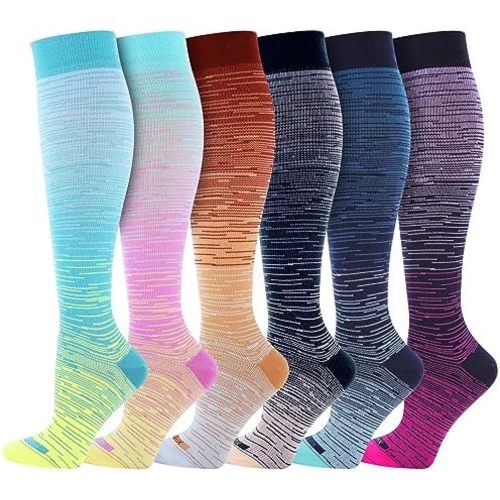 LEVSOX Compression Socks Women and Men, 20-30mmHg, Best for Nurses, Travel, Pregnancy