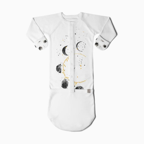 Goumi Kids 24hr Convertible Sleeper Baby Gown - Many Moons, Newborn